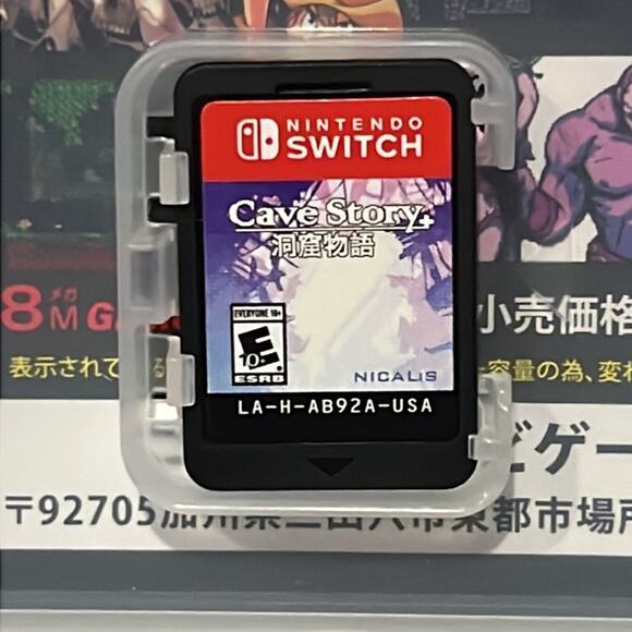 CAVE Story Nintendo Switch Complete Cib W/ Soundtrack with Red Bag - Picture 6 of 7